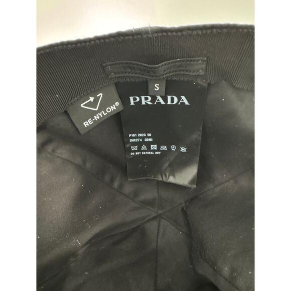 Prada Re-Nylon Baseball Hat Black Size S main image 4